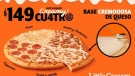 CREAMY CU4TRO: La pizza que lleva el queso a otro nivel