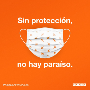 Viaja con protección, una campaña de Kayak