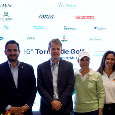 Aeroméxico anunció Torneo de Golf  en beneficio la Fundación Lorena Ochoa