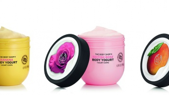 The Body Shop relanza productos corporales con Yogurt