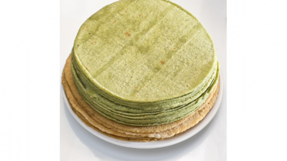 Tortillas de maiz con nopal