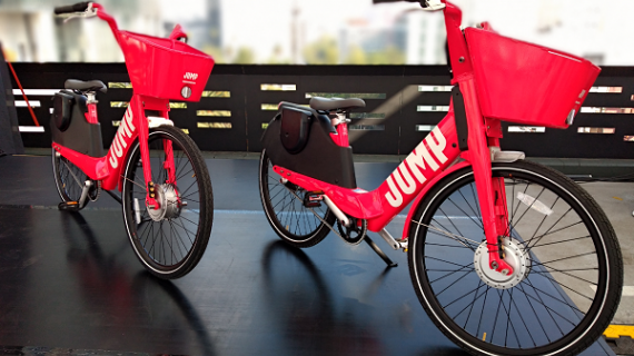 Conoce JUMP, el nuevo servicio de bicicletas de Uber