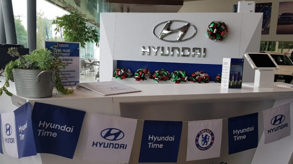Hyundai incita pruebas de manejo a cambio de conocer al Chelsea