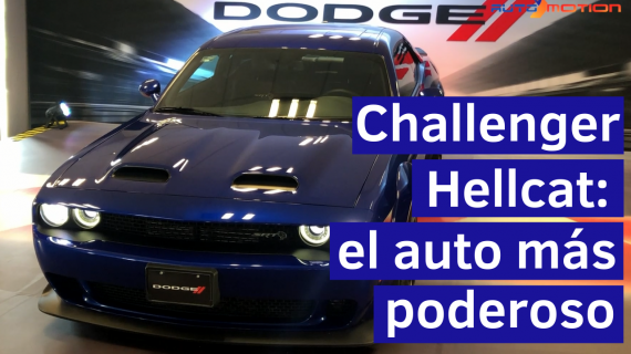 Challenger Hellcat: el auto más poderoso en México
