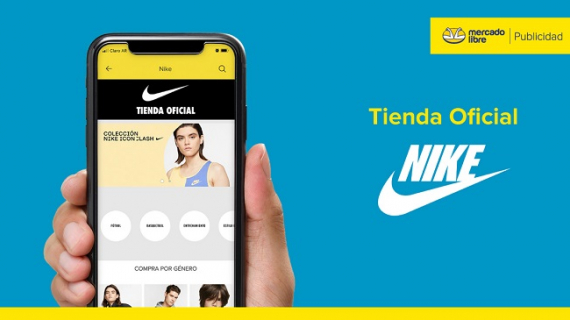 Nike abre tienda oficial en Mercado Libre