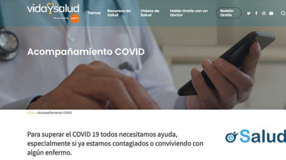 Ofrecen teleconsulta a pacientes con Covid-19  y a sus familiares con quienes viven