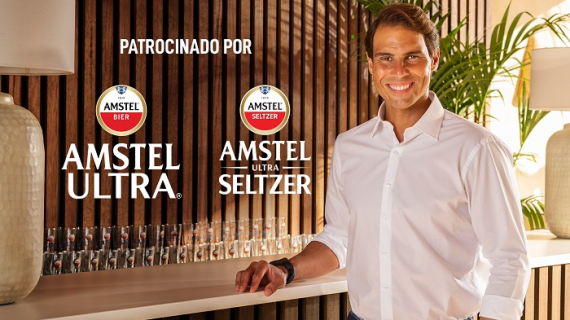 Rafael Nadal, embajador oficial de Amstel Ultra