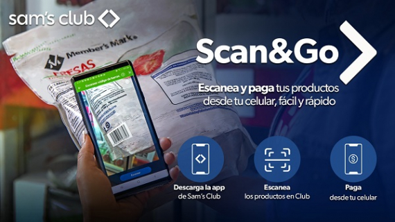 Sam’s Club presenta la experiencia de compra Scan & Go