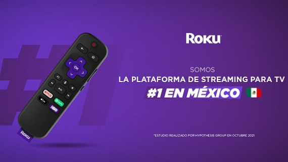 Roku: plataforma #1 de streaming para TV en México
