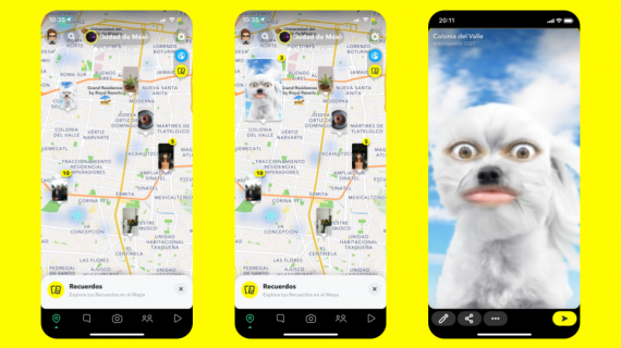 Snapchat lanza “Layers” en Snap Map con dos nuevas experiencias