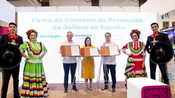 Jalisco y Yucatán firman convenio con Viajes El Corte Inglés