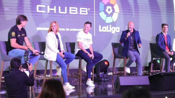 Chubb se convierte en patrocinador regional de LaLiga