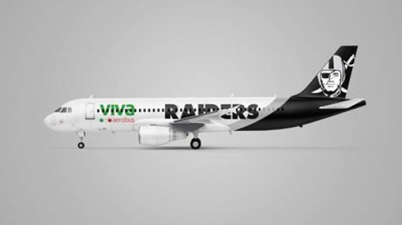 Viva Aerobus se convierte en patrocinador oficial de los Raiders en México