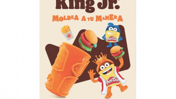 Play-Doh y Burger King se unen para hacer volar la creatividad de los más pequeños 