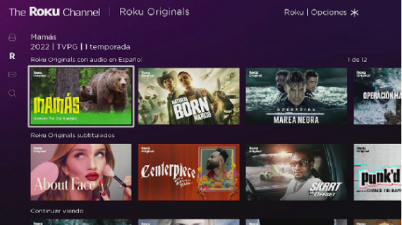 Roku lanza en México The Roku Channel