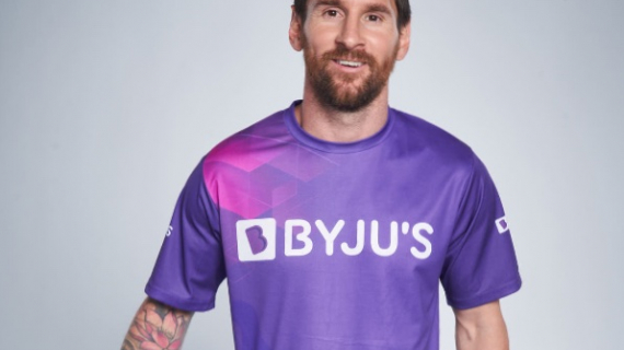 Lionel Messi se convierte en embajador global de BYJU’S