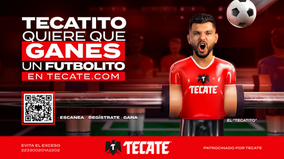 Tecate Futbolitos, una campaña protagonizada por Jesús ‘Tecatito’ Corona