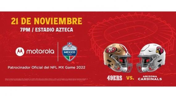 Motorola se convierte en patrocinador oficial del NFL MX Game 2022