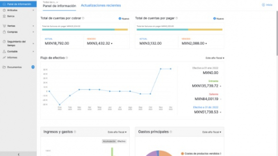 Zoho Books, software contable en la nube, llega a México