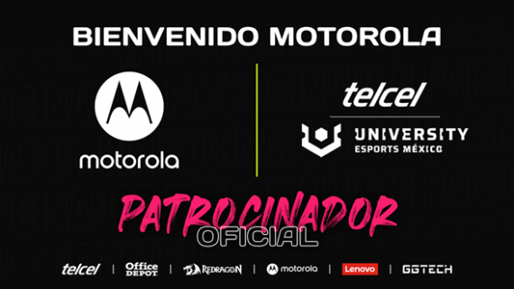Motorola se convierte en patrocinador oficial de Telcel University Esports México