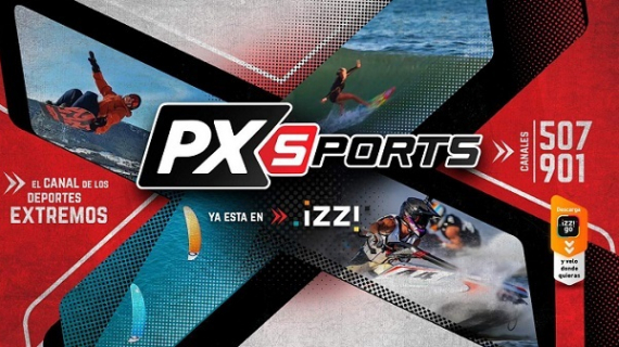 izzi incorpora el deporte extremo en su plataforma con el canal PX Sports