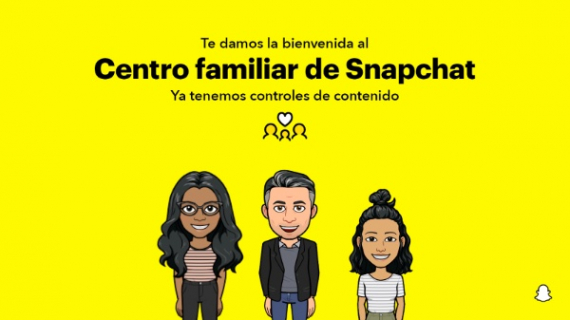 “Controles de Contenido”, función de Snapchat que limita el acceso a contenido sensible