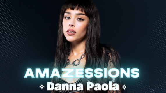 Danna Paola deslumbra en el segundo episodio de Amazessions