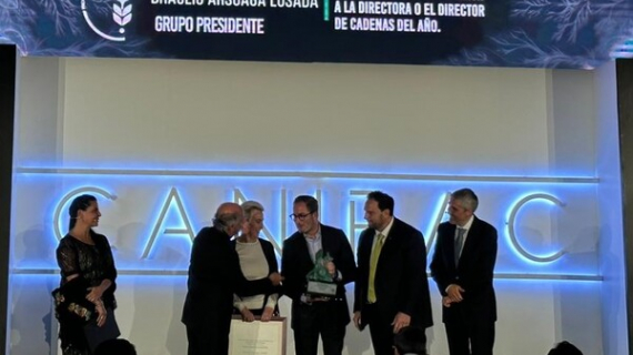 CANIRAC: Premio al Mérito Restaurantero a Grupo Presidente