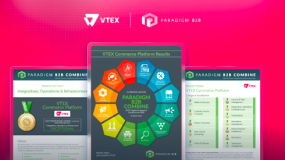 VTEX obtiene 11 medallas de oro en los informes Paradigm B2B 2024