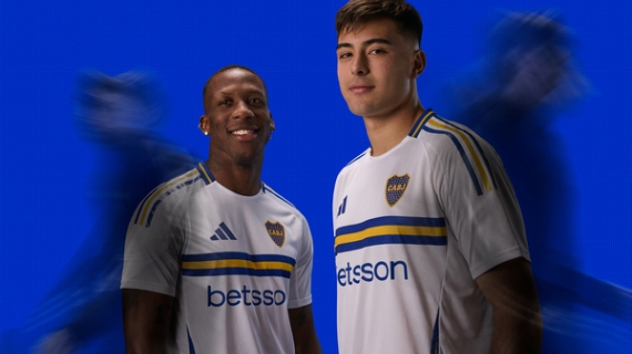 Boca Juniors presenta su camiseta alternativa inspirada en la bandera Xeneize