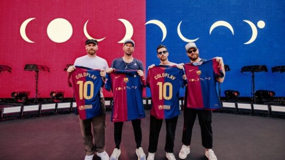 Música y fútbol se unen: colaboración especial entre Coldplay y el FC Barcelona