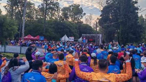 Más de 2,600 corredores participaron en la carrera benéfica de Lockton México