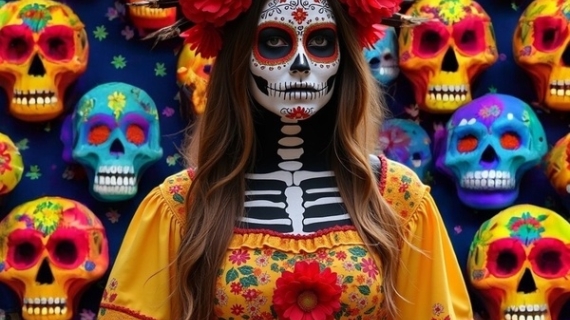 Personaliza tus imágenes para Día de Muertos