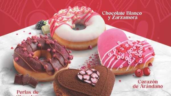 Nuevas donas para celebrar el Día del Amor y la Amistad