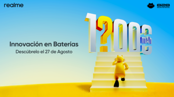 realme se prepara para el Aniversario 828 con grandes Ofertas y un Nuevo Smartphone con Batería de 1x000 mAh