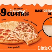 CREAMY CU4TRO: La pizza que lleva el queso a otro nivel